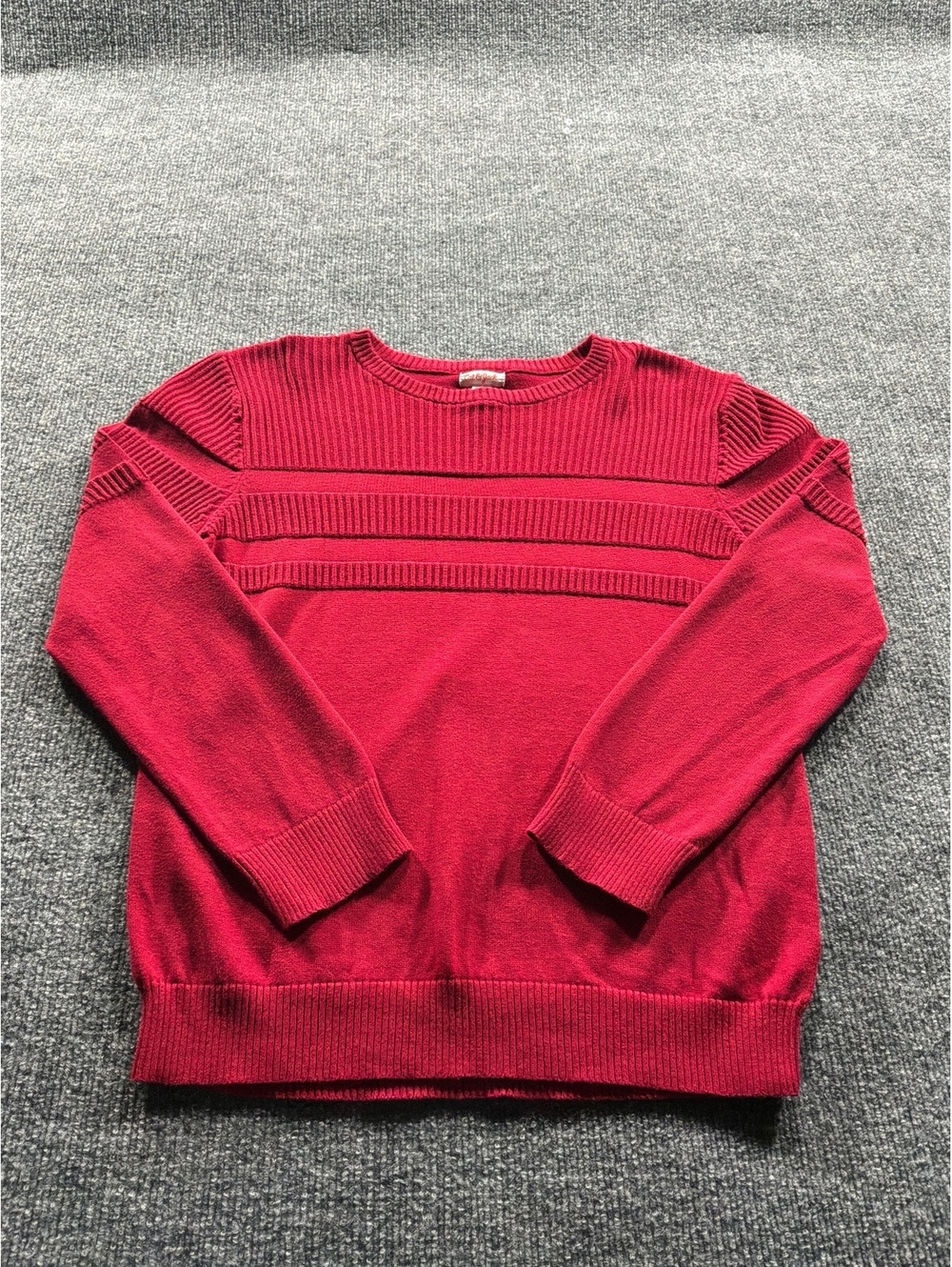 Cat & Jack Red Crew Neck Sweater for Kids XL (14)
